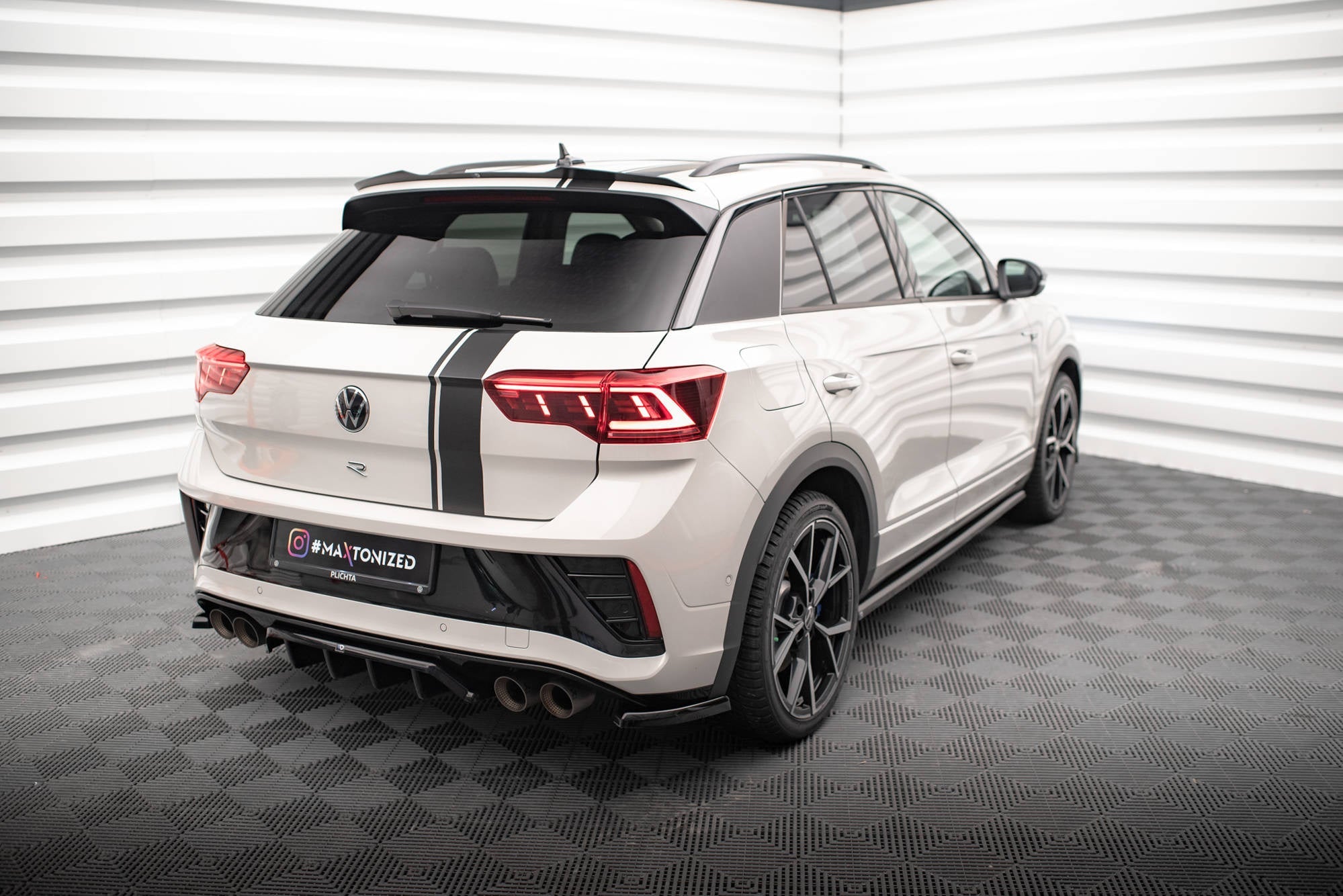 Splitters laterales traseros Volkswagen T-Roc R / R-Line Mk1 Facelift