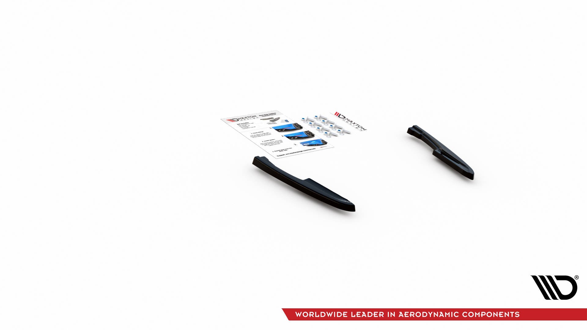 Splitters laterales traseros Volkswagen Touareg R-line Mk3
