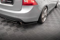 Splitters laterales traseros Volvo S60 Mk2