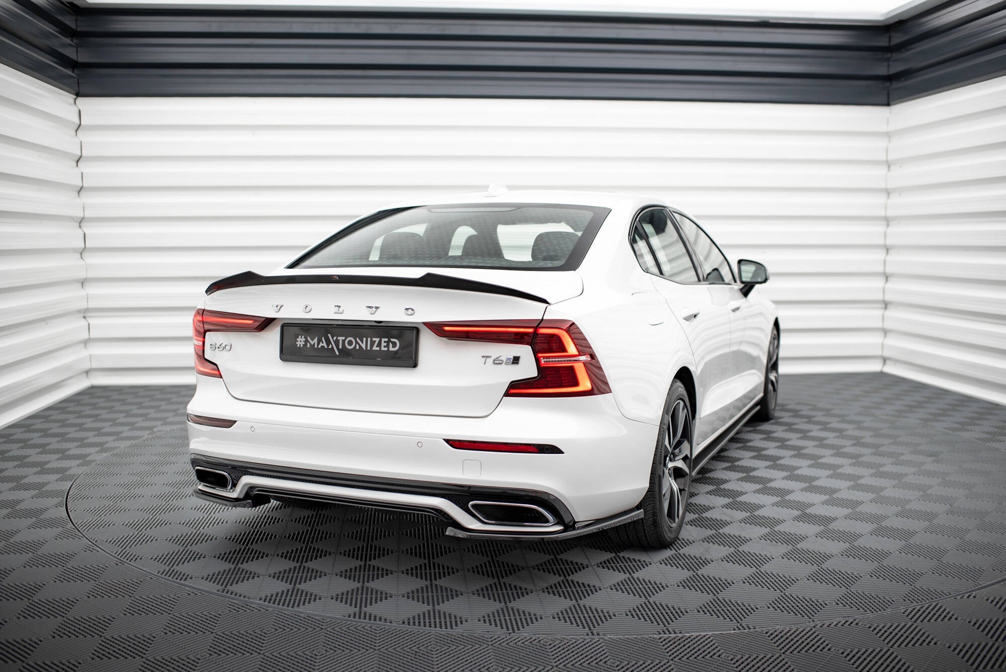 Splitters laterales traseros Volvo S60/V60 R-Design Mk3