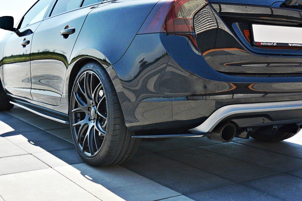 Splitters laterales traseros Volvo V60 Polestar Facelift Mk1