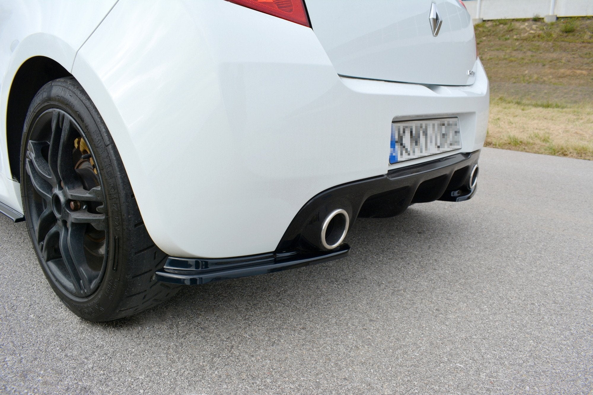Splitters laterales traseros RENAULT CLIO MK3 RS Facelift