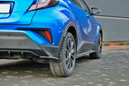 Rear Side Splitters Toyota C-HR Mk1 2016-2019
