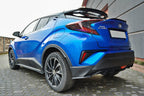 Rear Side Splitters Toyota C-HR Mk1 2016-2019