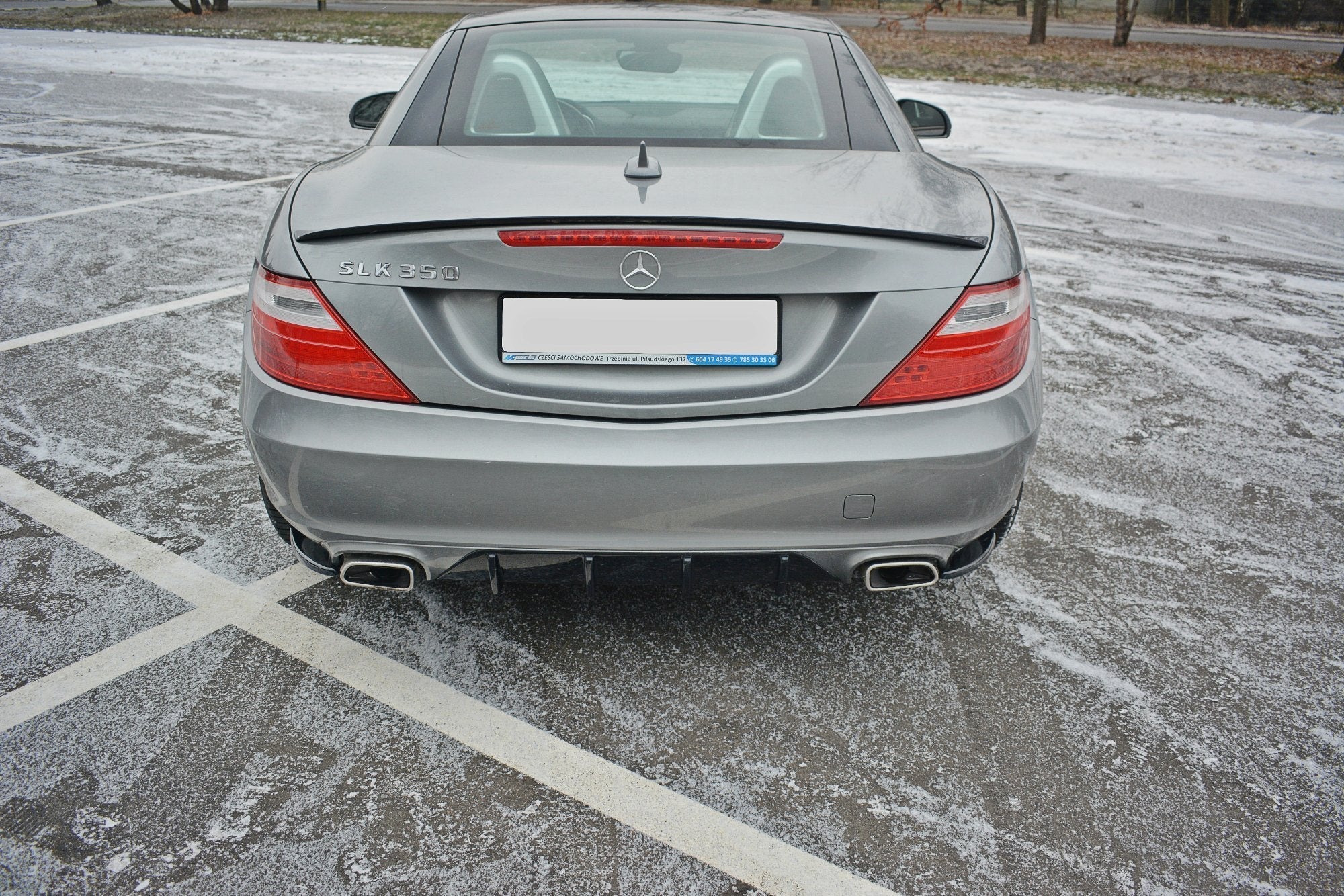 Splitters laterales traseros V.1 MERCEDES-BENZ SLK R172