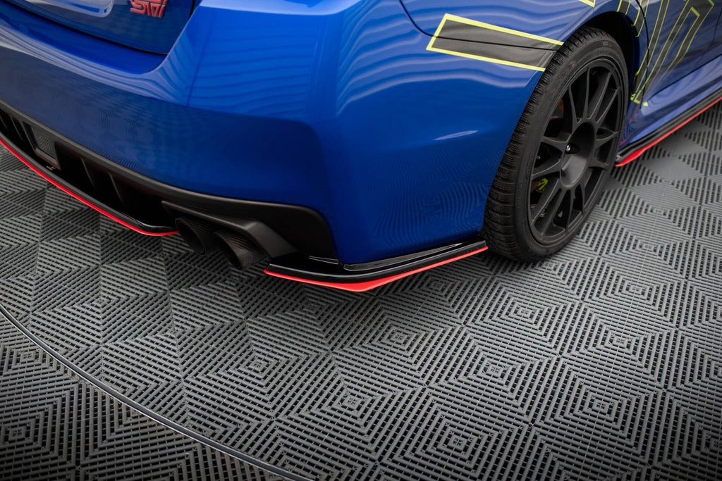 Splitters laterales traseros V.2 Subaru WRX STI Mk1 / Mk1 Facelift 2014-2021