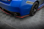 Splitters laterales traseros V.2 Subaru WRX STI Mk1 / Mk1 Facelift 2014-2021