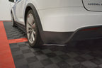 Rear Side Splitters V.2 Tesla Model X Mk1 2015-2021