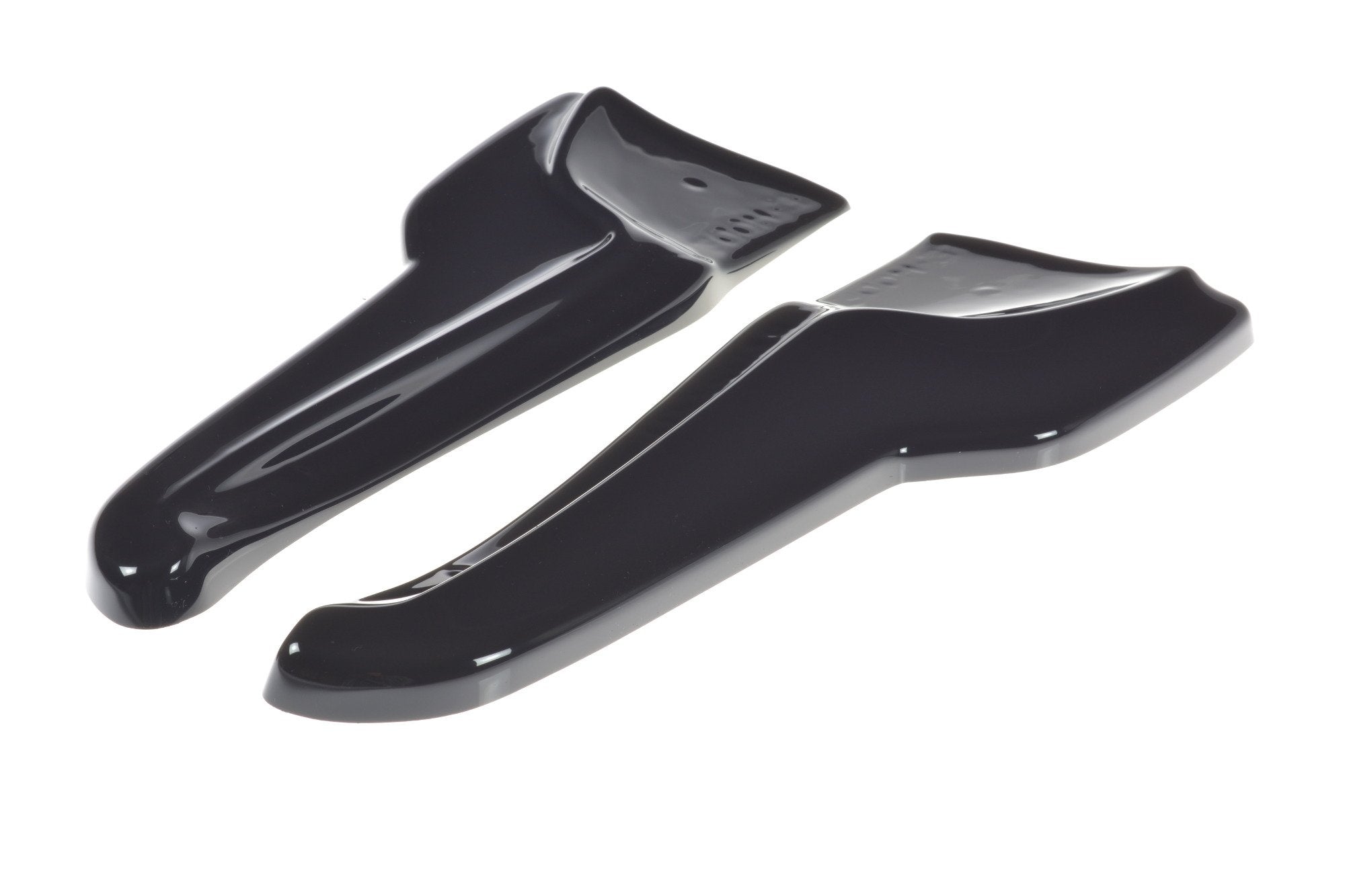 Splitters laterales traseros V.2 Tesla Model X Mk1 2015-2021