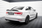 3D Spoiler Extension Audi A3 / A3 S-Line / S3 Sedan 8V