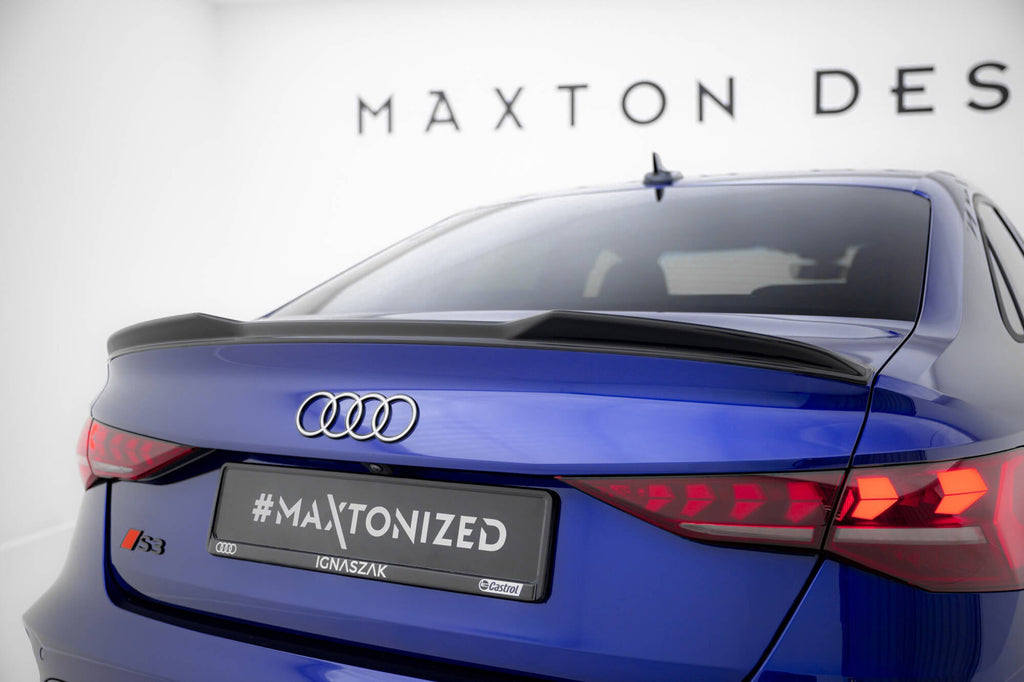 Extensión de alerón 3D Audi A3 S-Line Berlina / Sedán / S3 Berlina / Sedán 8Y Facelift