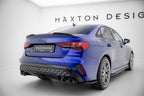 Extensión de alerón 3D Audi A3 S-Line Berlina / Sedán / S3 Berlina / Sedán 8Y Facelift