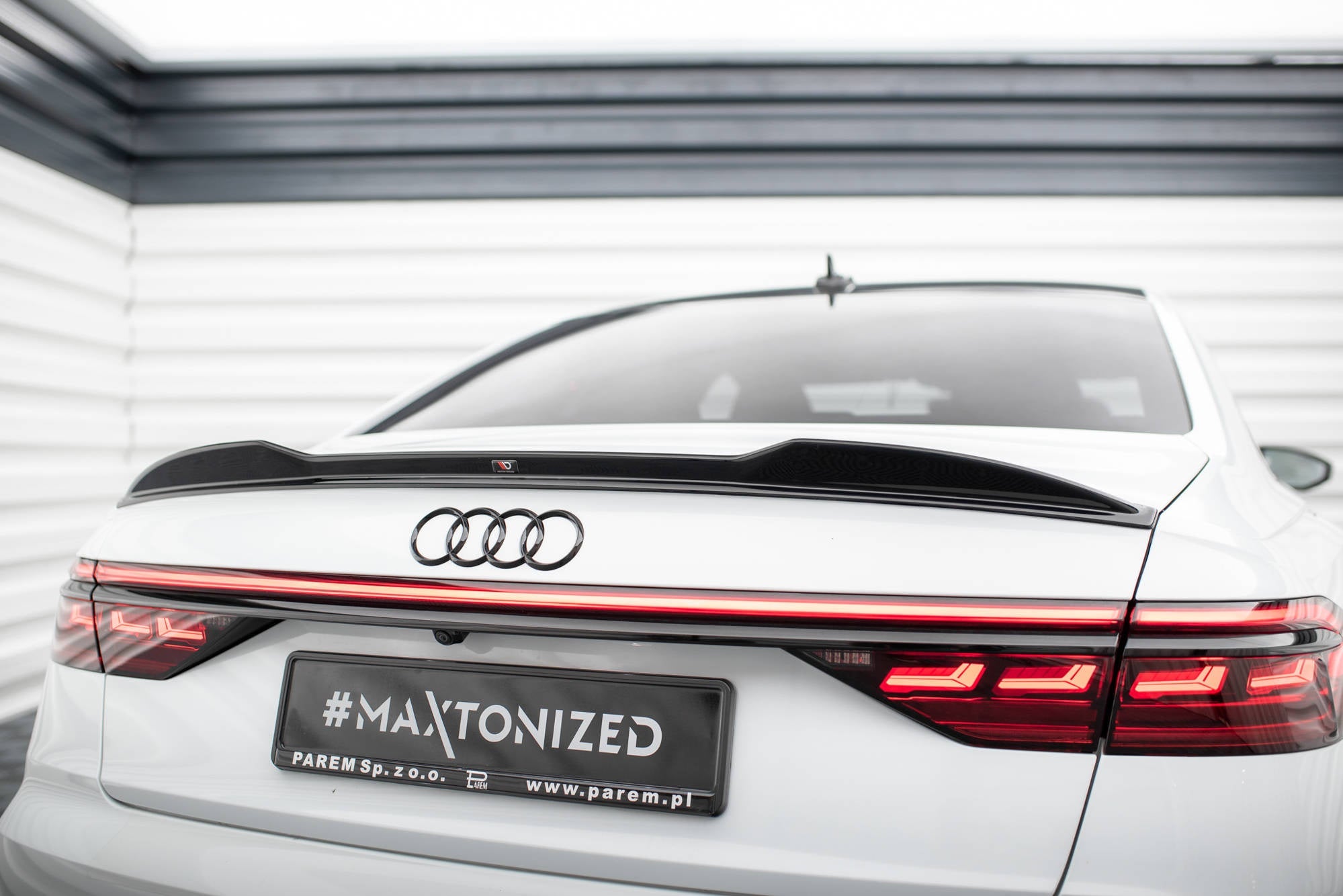 Extensión de alerón 3D Audi A8 / A8 S-Line / S8 D5