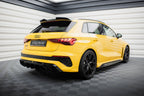 Extensión de alerón 3D Audi RS3 / S3 / A3 S-Line Sportback 8Y