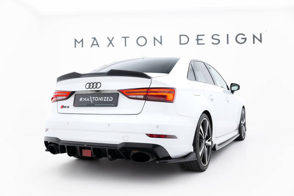 Extensión de alerón 3D Audi RS3 Berlina / Sedán 8V / 8V Facelift