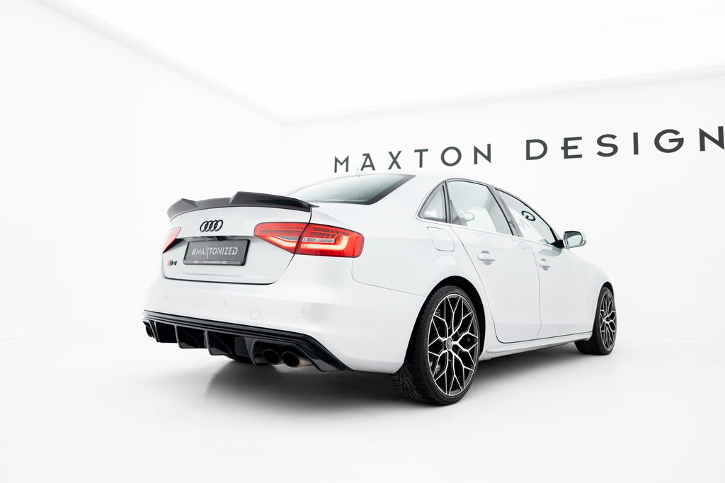 3D Spoiler Extension Audi S4 Saloon / Sedan B8 Facelift