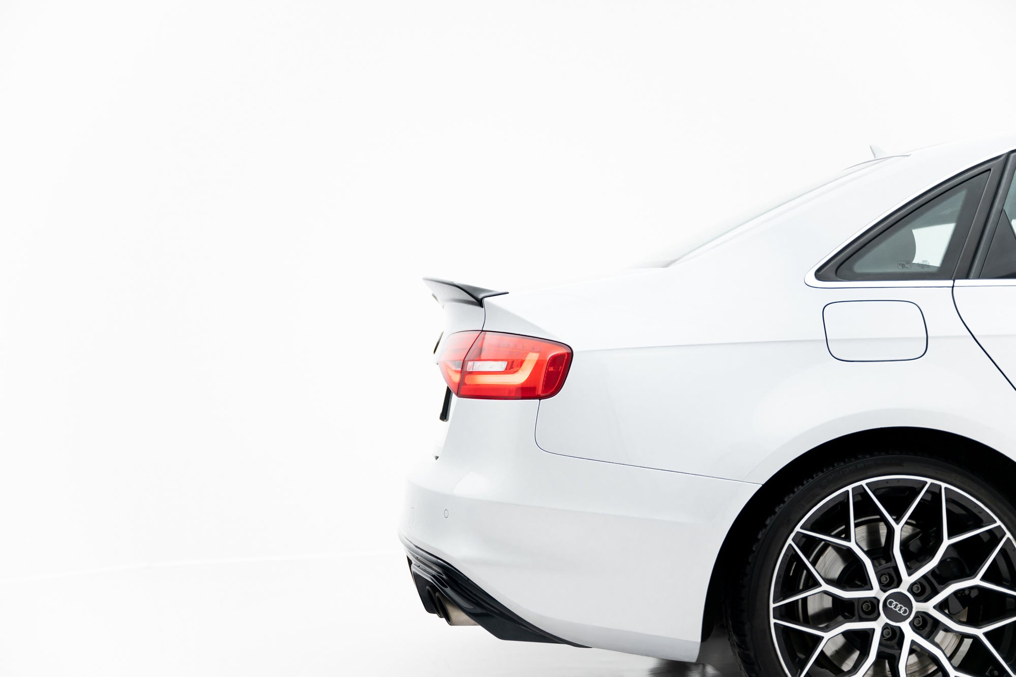 Extensión de alerón 3D Audi S4 Berlina / Sedán B8 Facelift
