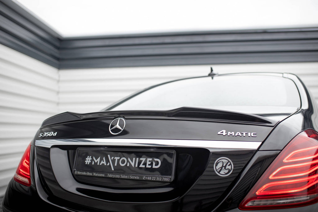 Extensión de alerón 3D Mercedes-Benz Clase S W222 / W222 Facelift
