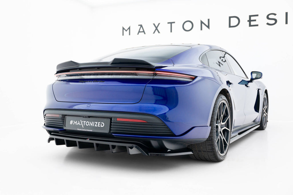 Extensión de alerón 3D Porsche Taycan Turbo S Mk1