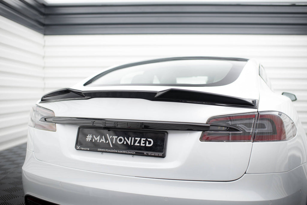 Tesla Model S Plaid Mk1 Facelift 3D Spoiler Extension