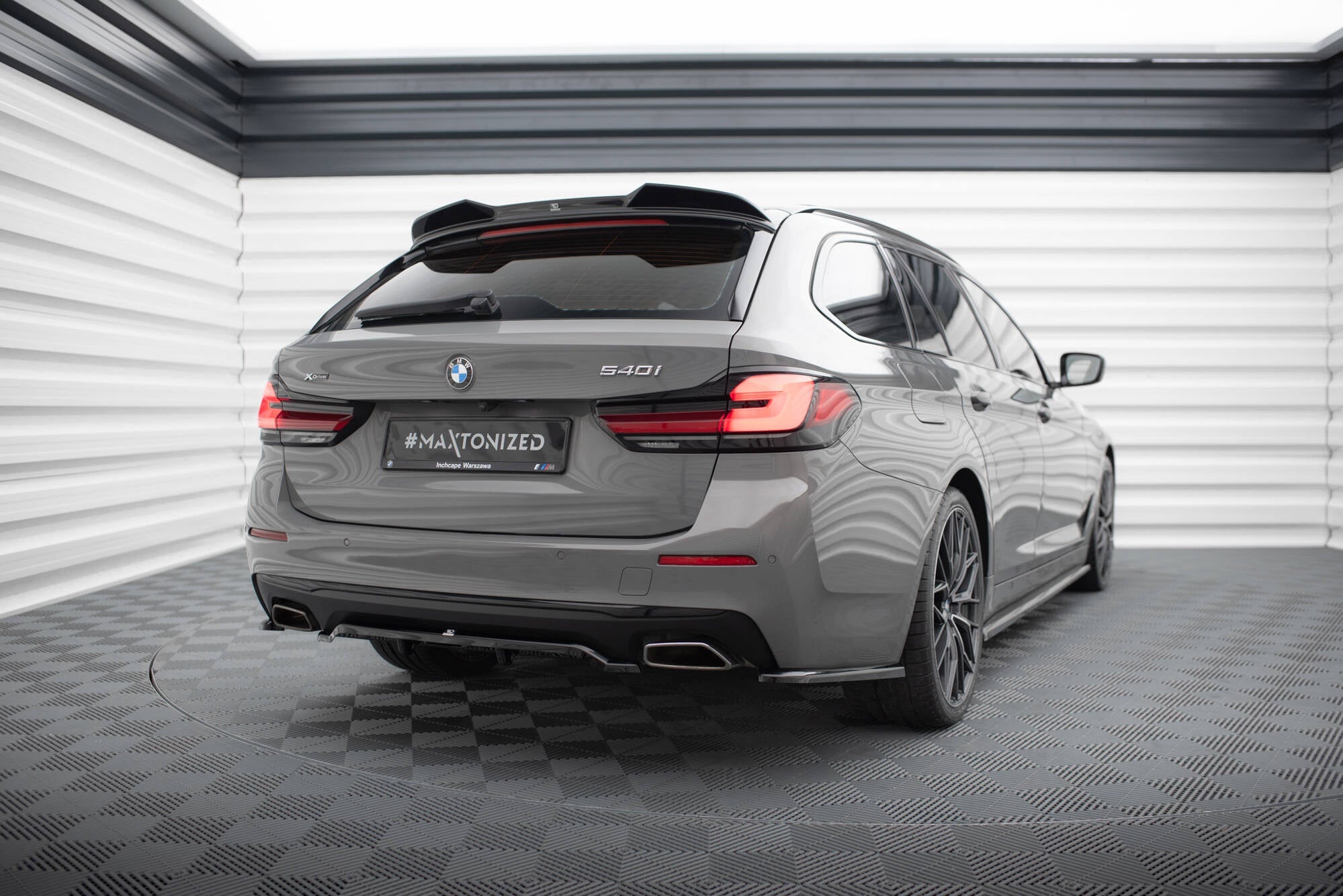 Extensión de alerón 3D V.1 BMW Serie 5 Touring G31
