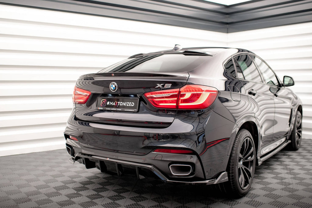 Extensión de alerón 3D V.2 BMW X6 F16 M-Pack / X6 M F86