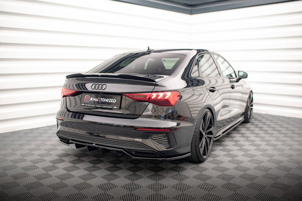 Extensión de alerón Audi A3 / A3 S-Line / S3 / RS3 Berlina / Sedán 8Y
