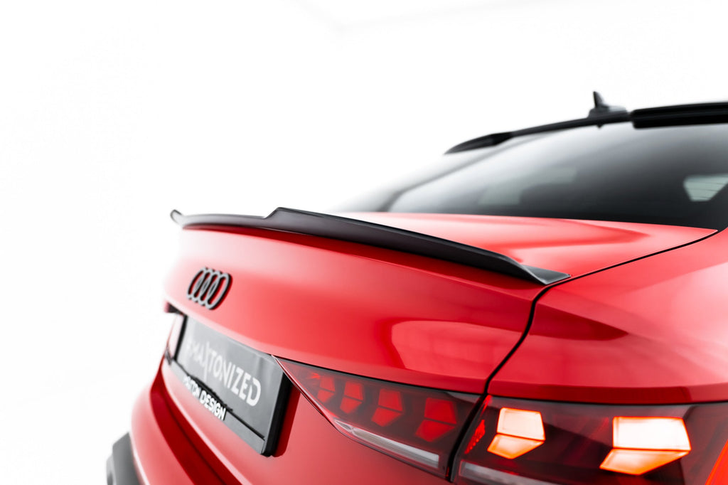 Extensión de alerón Audi A3 S-Line Berlina / Sedán / S3 Berlina / Sedán 8Y Facelift