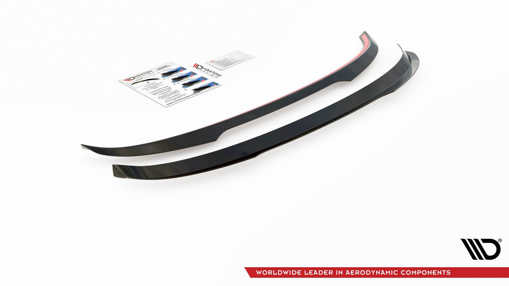 Spoiler extension Audi A3 Sportback 8V Facelift