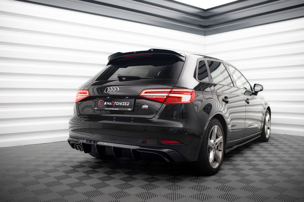 Extensión de alerón Audi A3 Sportback 8V Facelift