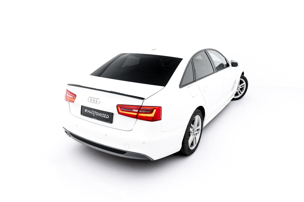 Extensión de alerón Audi A6 / A6 S-line / S6 Berlina / Sedán C7 Facelift
