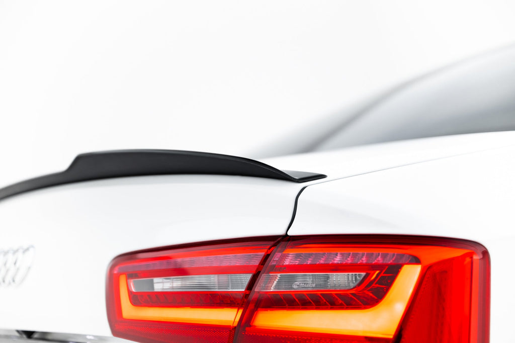 Extensión de alerón Audi A6 / A6 S-line / S6 Berlina / Sedán C7 Facelift