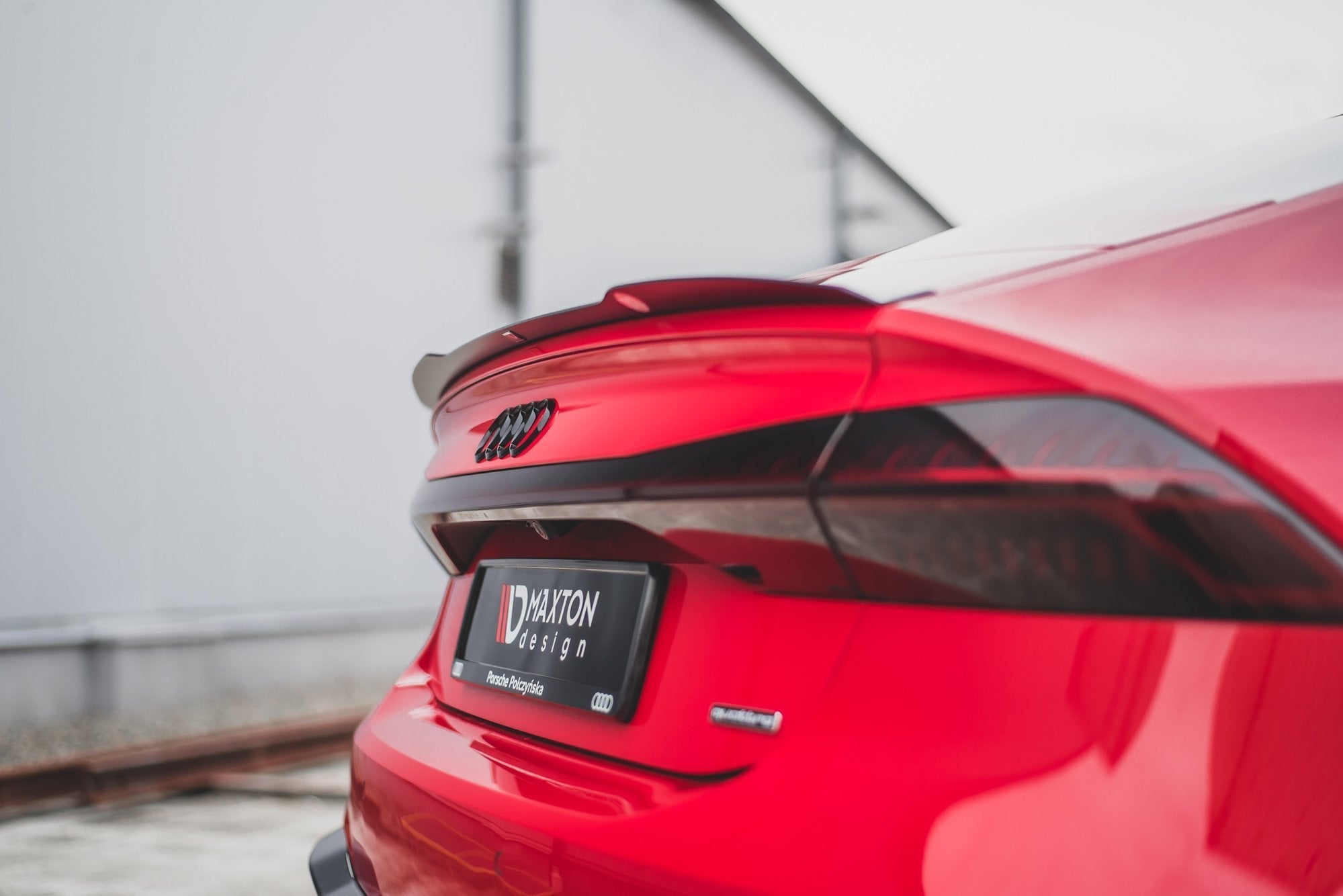 Extensión de alerón Audi A7 C8 / C8 S-Line / S7 C8 / RS7 C8