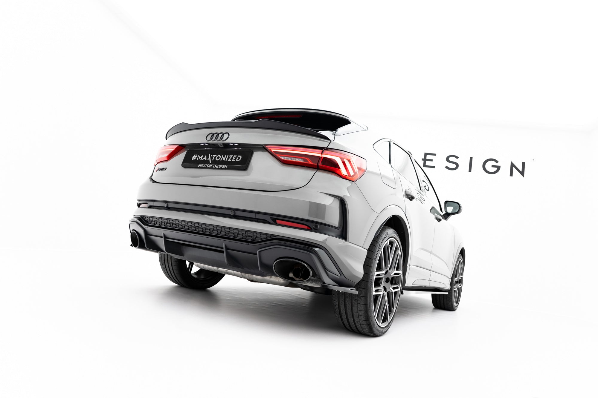 Extensión de alerón Audi RS Q3 / Q3 S-Line / Q3 Sportback F3