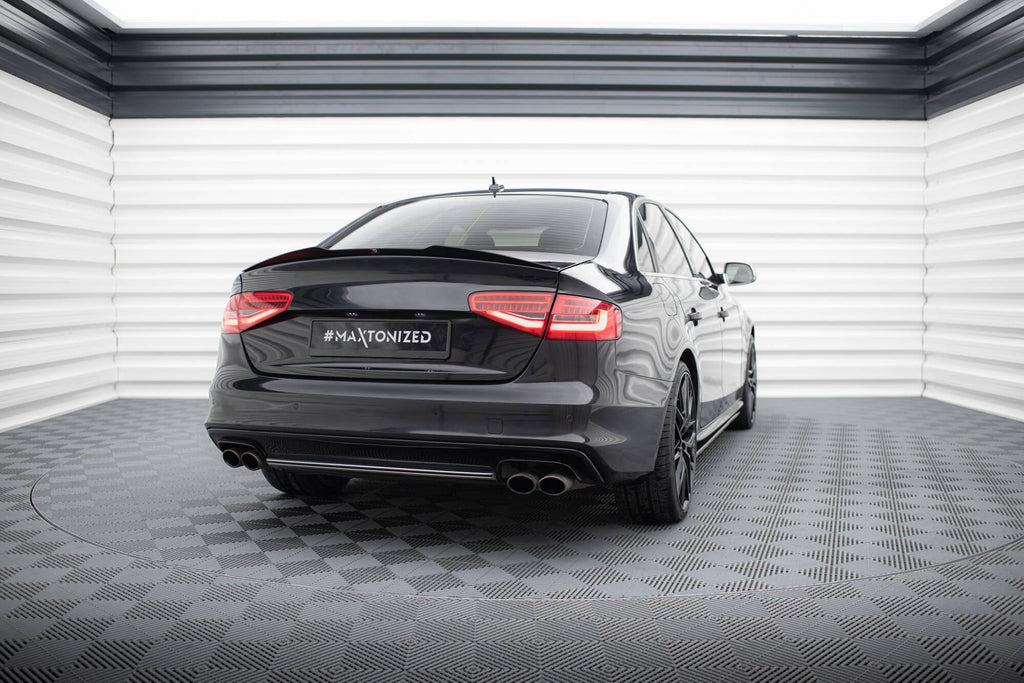 Audi S4 B8 Facelift Saloon / Sedan Spoiler Extension