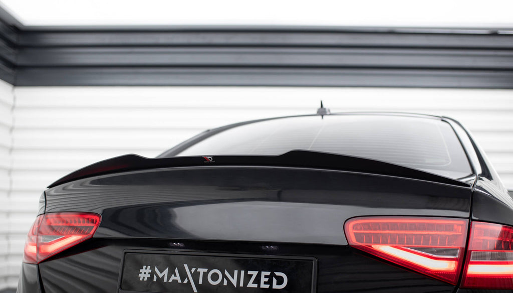 Audi S4 B8 Facelift Saloon / Sedan Spoiler Extension