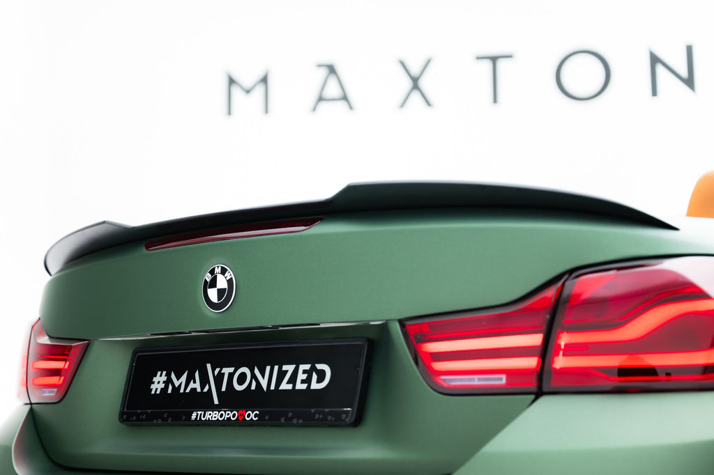 BMW 4 Series Convertible F33 Spoiler Extension