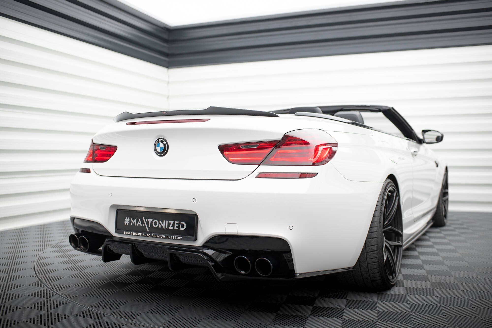 Extensión de alerón BMW M6 / Serie 6 M-Pack Cabrio F12
