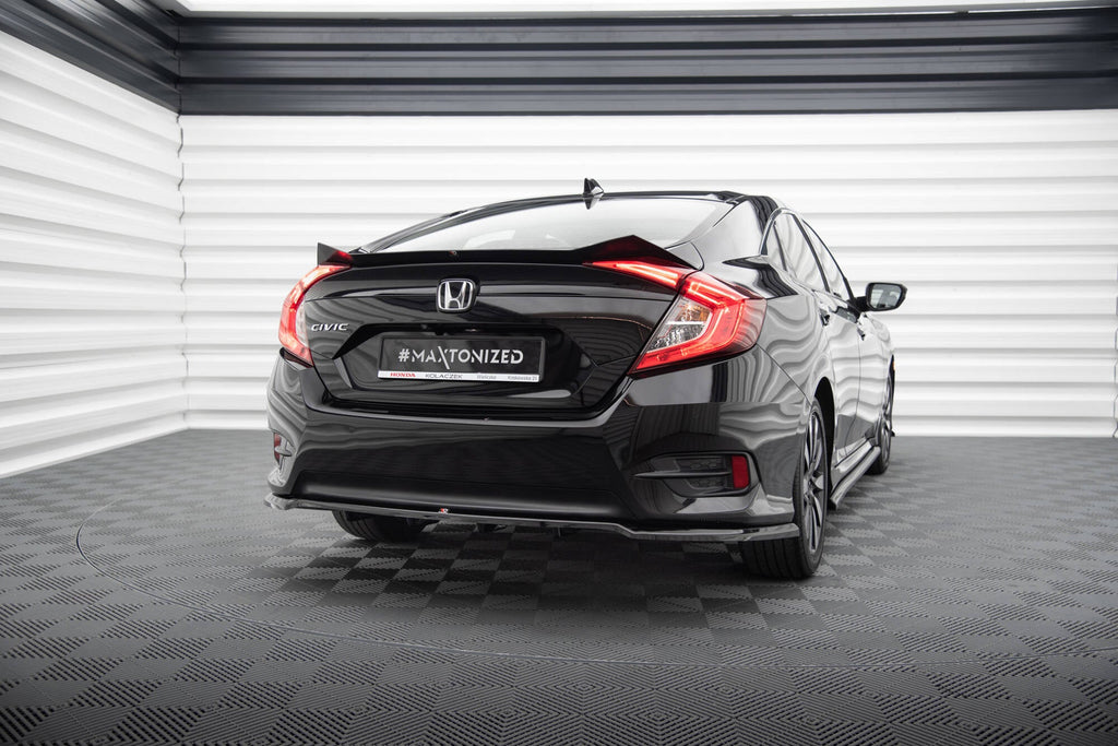 Extensión de alerón Honda Civic Berlina / Sedán Mk10 / Mk10 Facelift