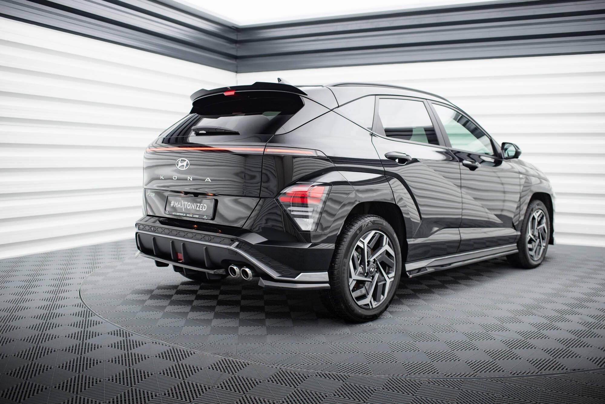 Extensión de alerón Hyundai Kona N-Line Mk2