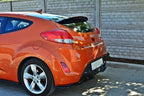 Extensión de alerón Hyundai Veloster Mk1