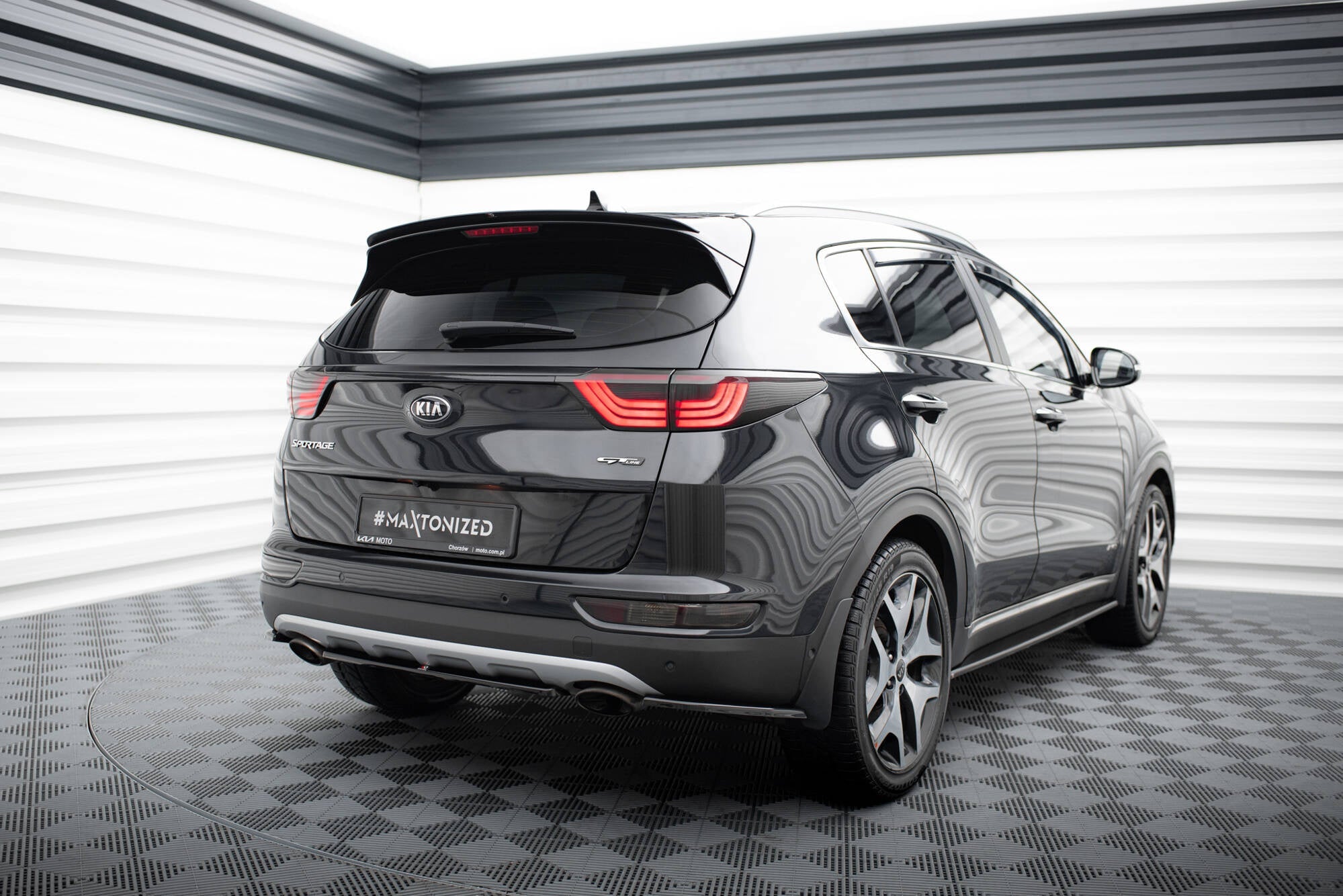 Extensión de alerón KIA SPORTAGE mk4 GT-Line