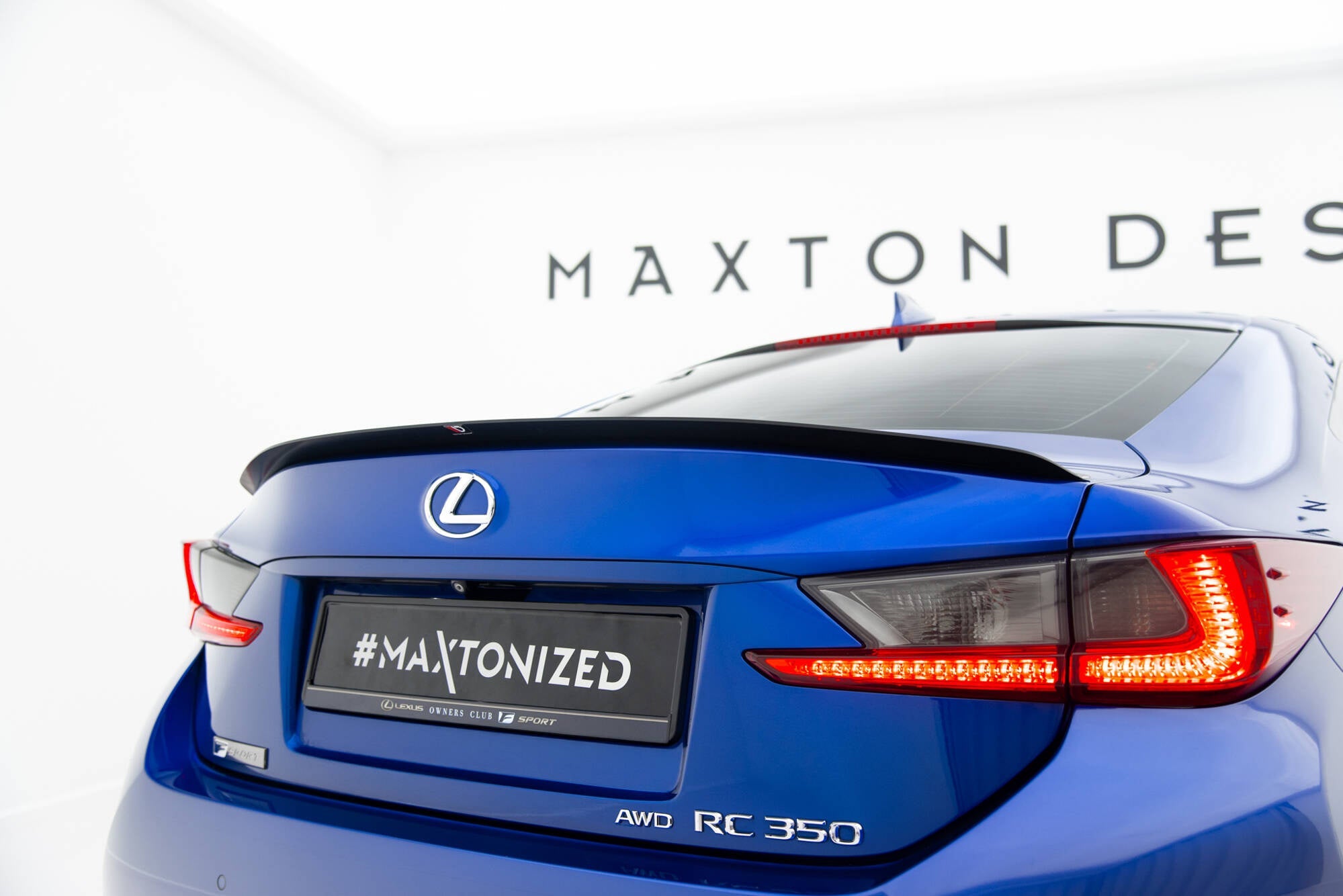 Extensión de alerón Lexus RC Mk1