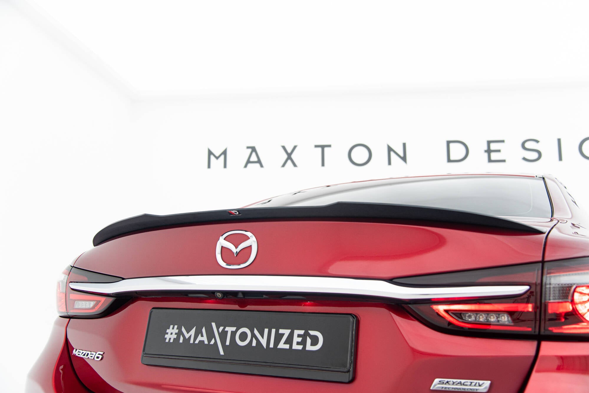 Extensión de alerón Mazda 6 Berlina / Sedán GJ (Mk3) Facelift