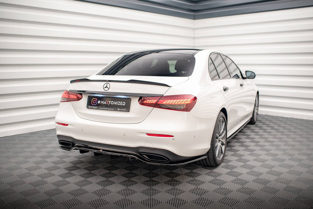 Mercedes-Benz E-Class Saloon / Sedan AMG-Line W213 Facelift Spoiler Extension