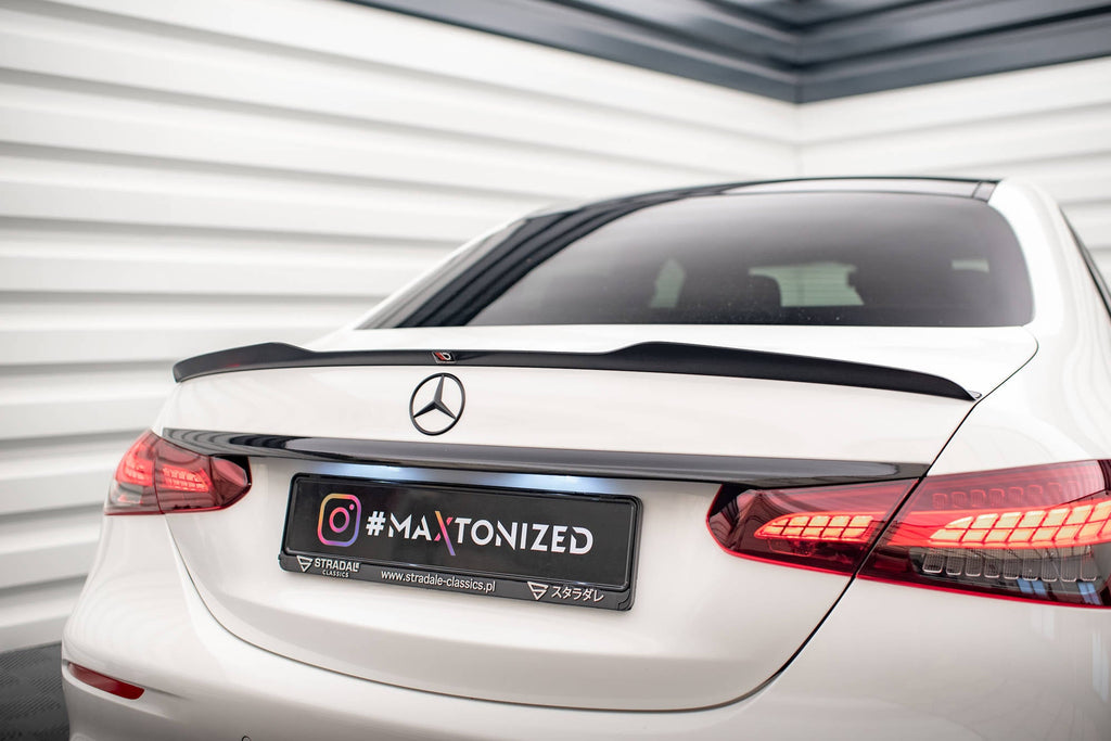 Mercedes-Benz E-Class Saloon / Sedan AMG-Line W213 Facelift Spoiler Extension
