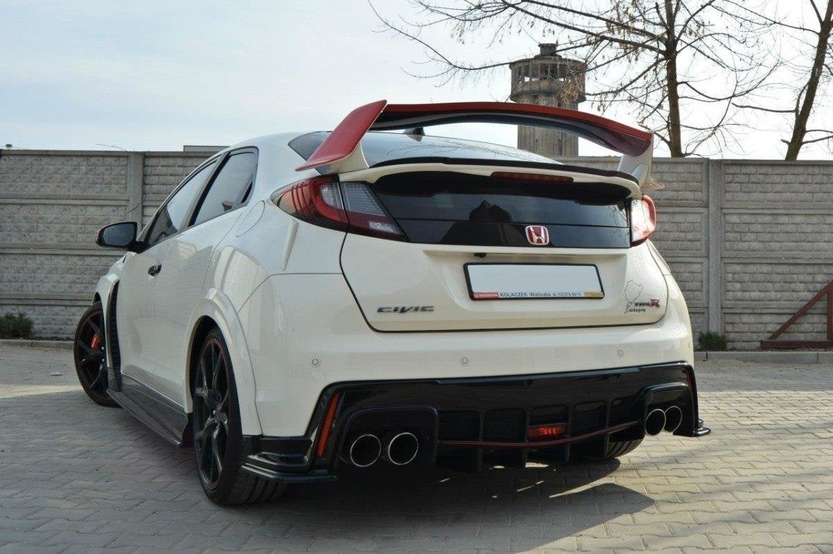 Extensión de alerón N.2 Honda Civic IX Type R