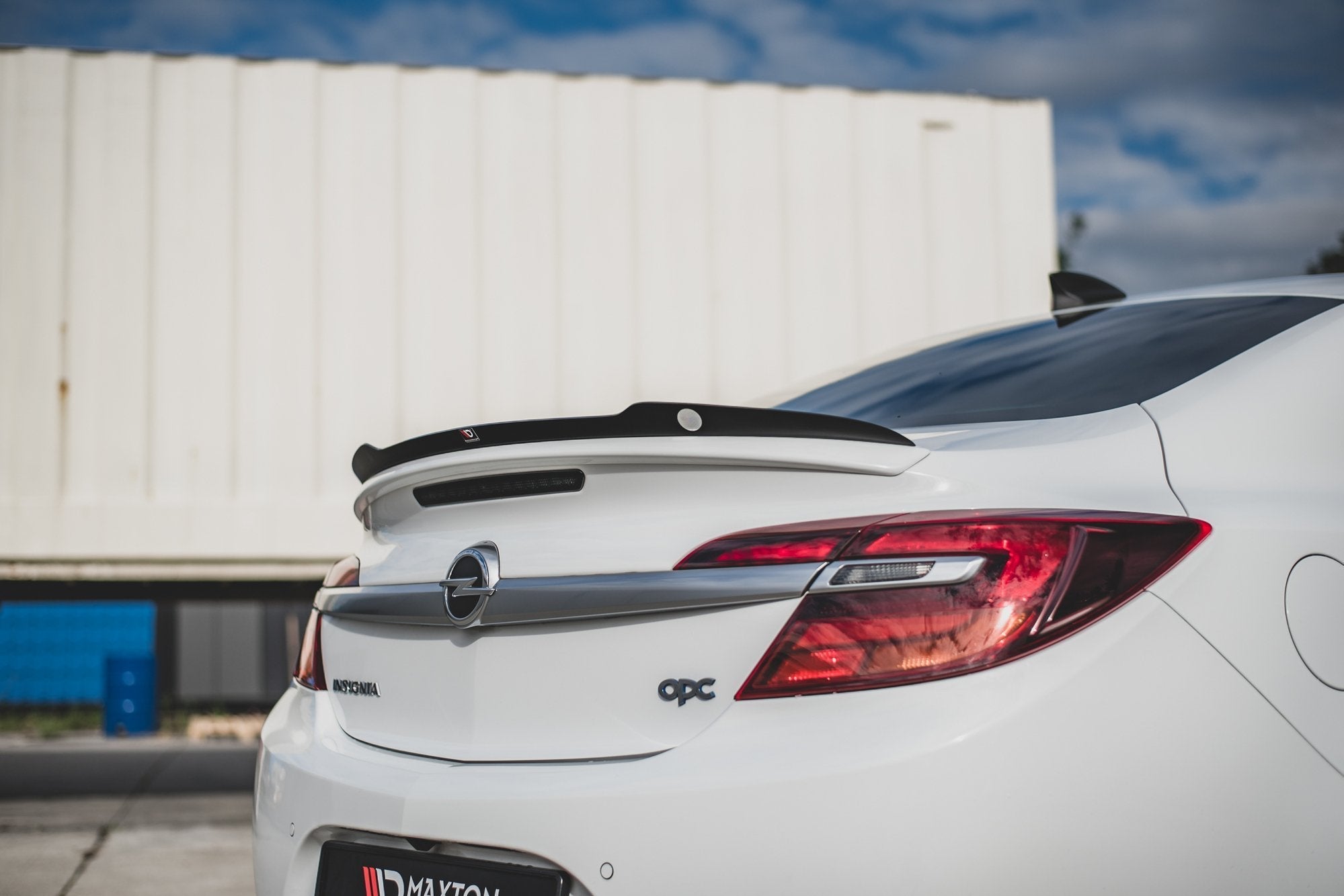 Extensión de alerón Opel Insignia Mk1 OPC Facelift