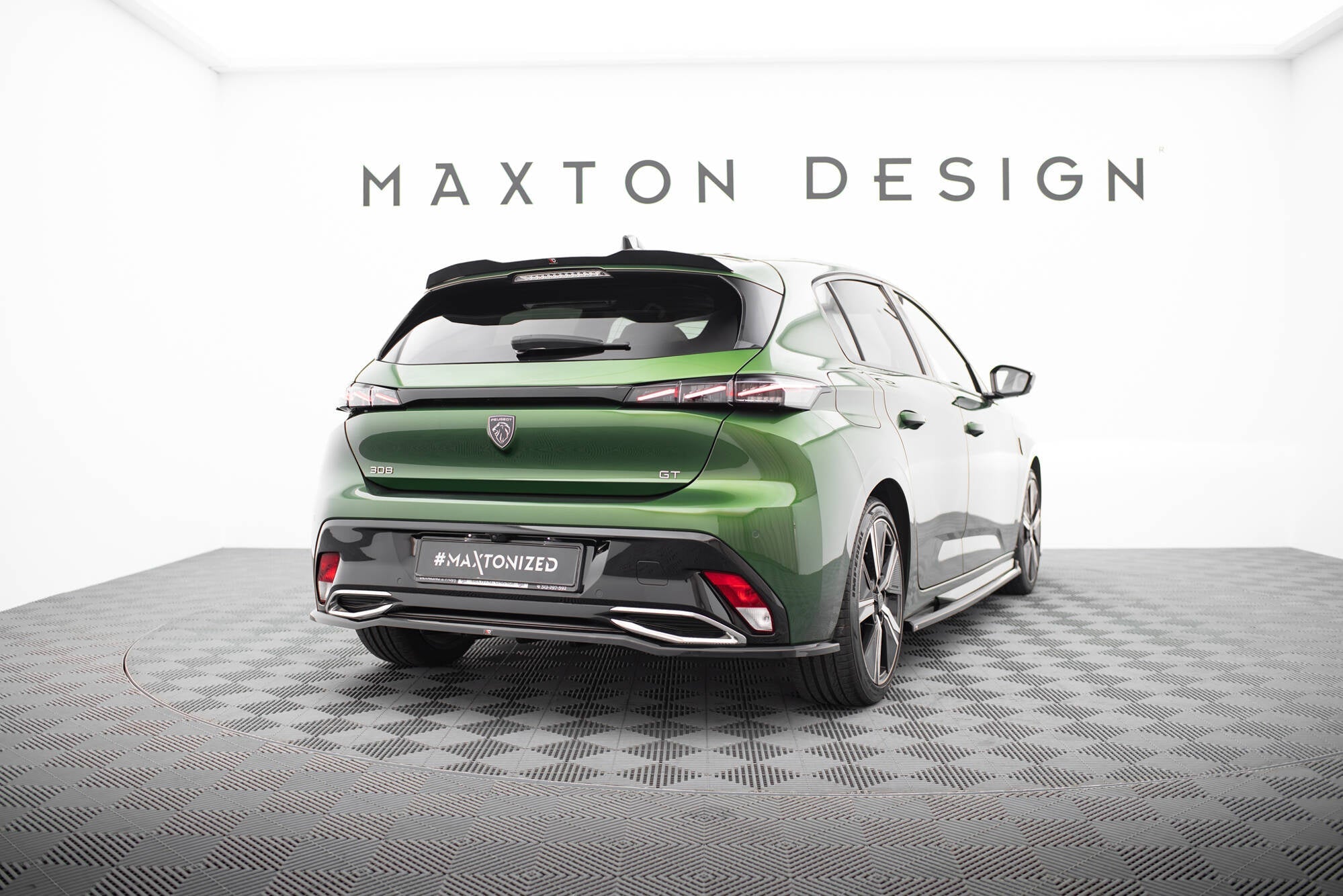 Extensión de alerón Peugeot 308 GT Hatchback Mk3