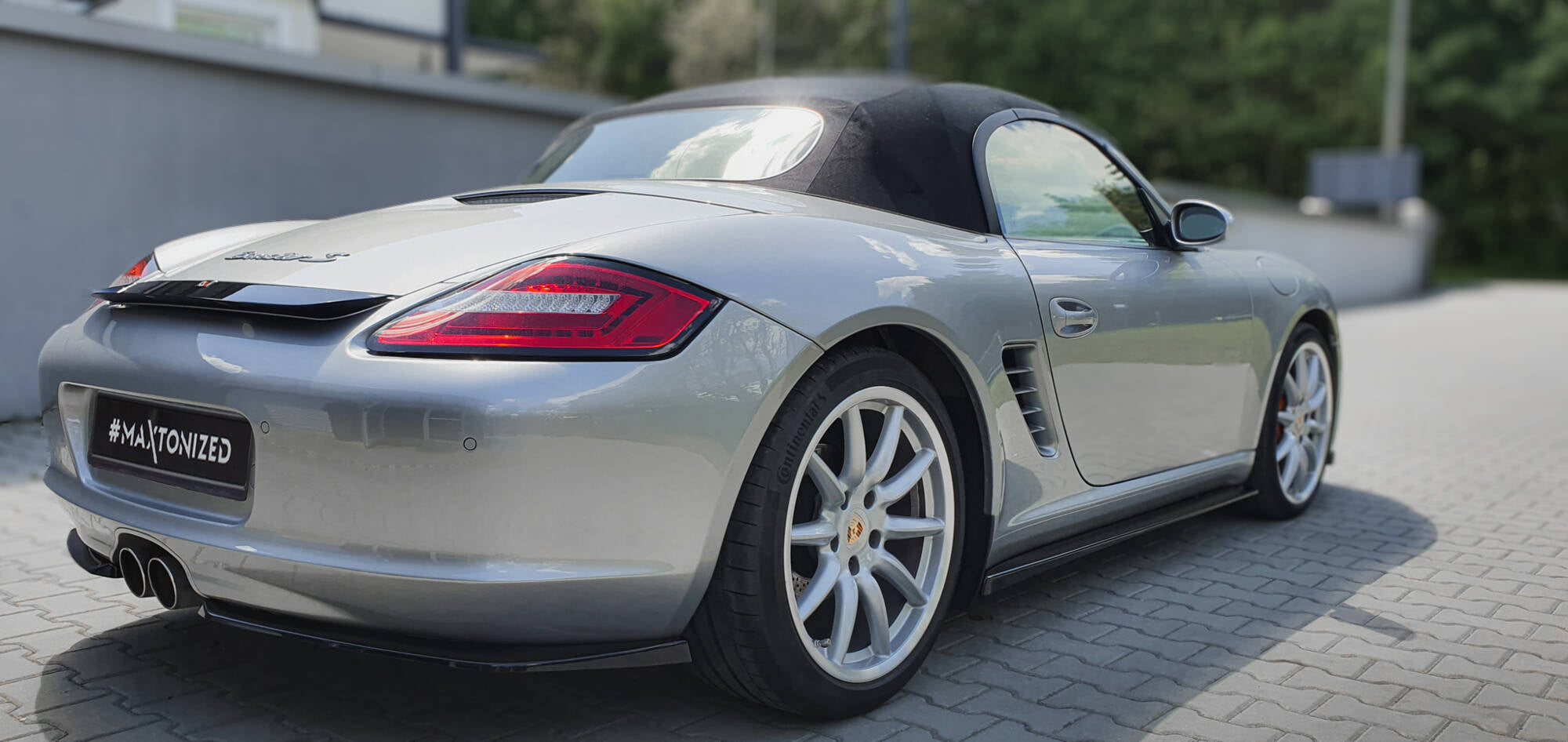 Extensión de alerón Porsche Boxster 987
